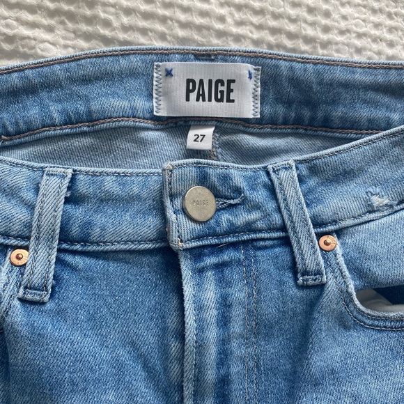 Paige Cindy Denim straight leg Jeans Size 27 - Picture 3 of 4